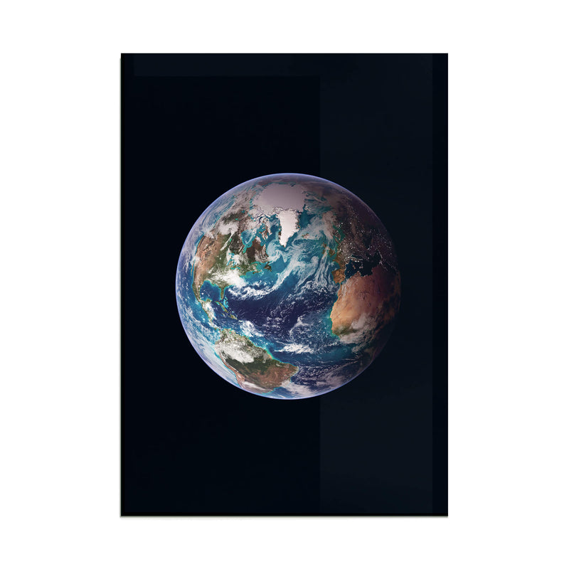 Earth from Space - HD Acrylic Wall Art Print