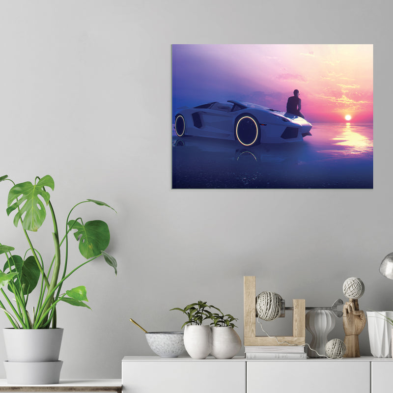 Thoughtful Moment - Printed Acrylic Wall Art Poster