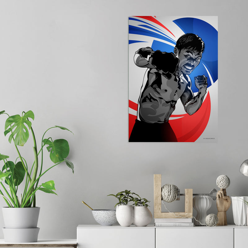 Manny Pacquiao - Acrylic Wall Art Poster Print