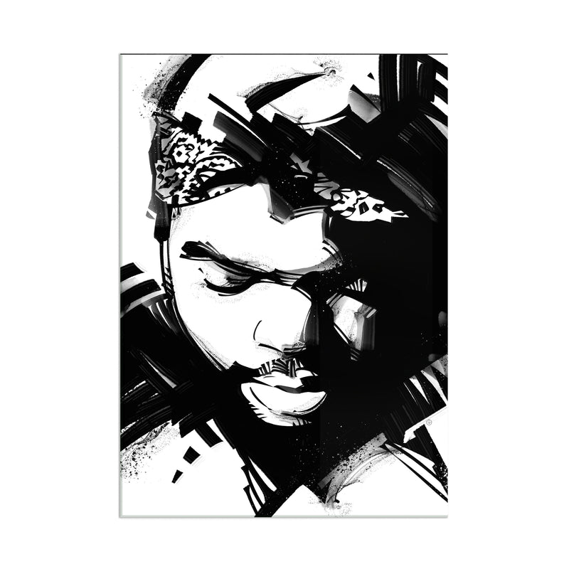 Ice Cube - Poster Print Acrylic Wall Art