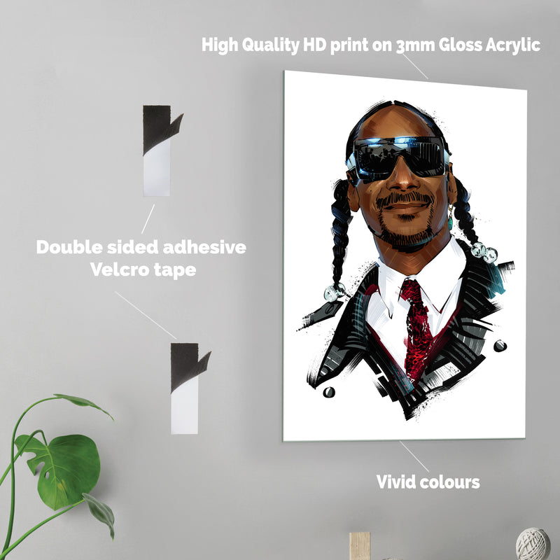 Snoop Dogg - Acrylic Wall Art Poster Print