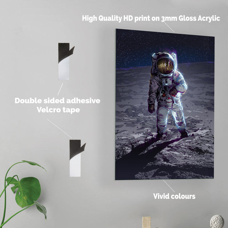 Apollo 11 - Acrylic Wall Art Poster Print