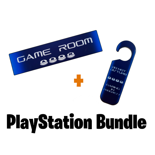 Personalised Gaming Bundle Controller Headset Stand, Gamer Holder, PlayStation Gift, Game Gift Present Holder Headphone Stand - Colour Splash